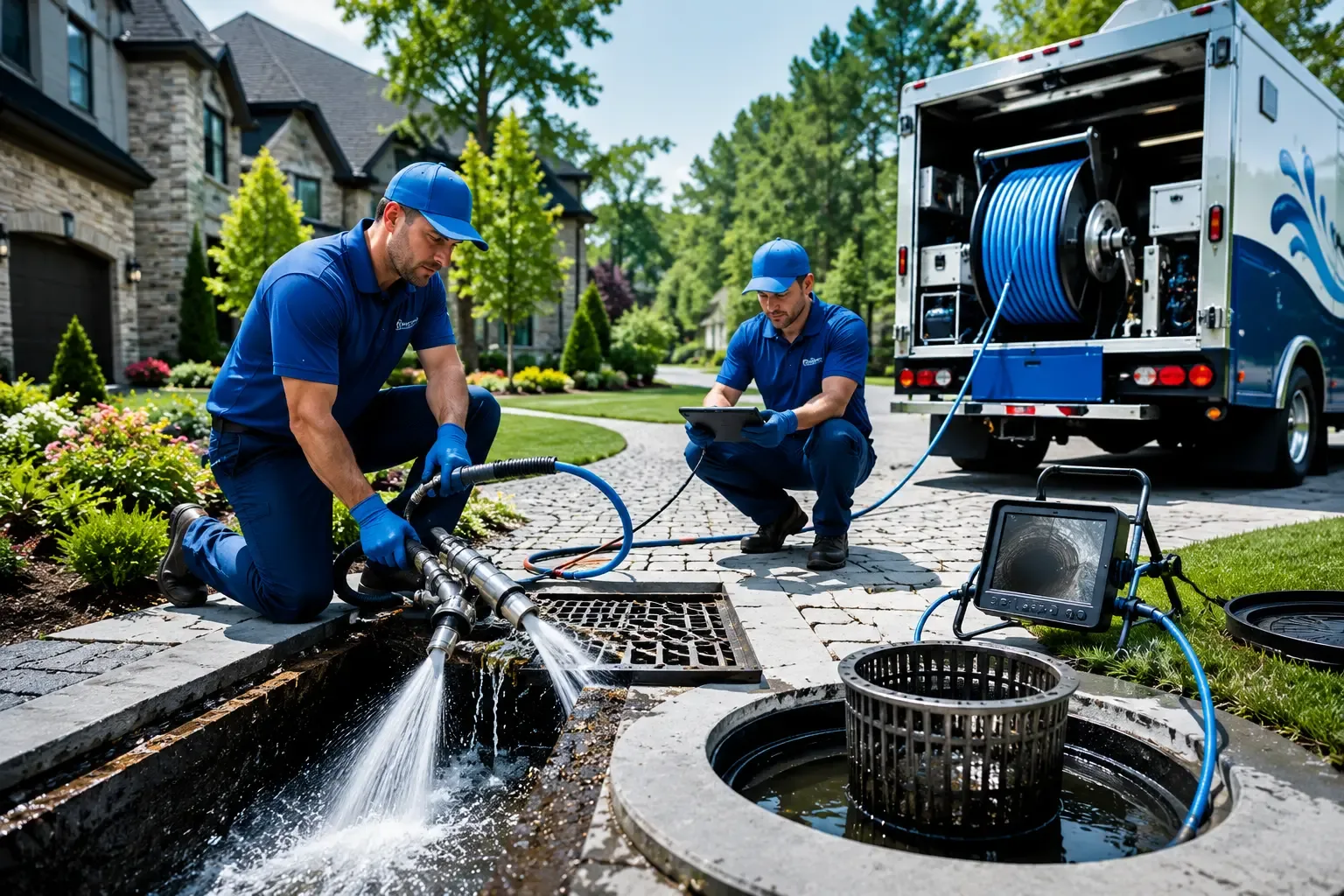 Local outdoor drain cleaning professionals in Carmel, IN